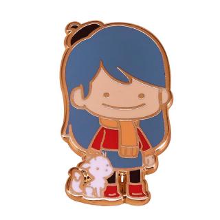 NETFLIX animated series HiLDA Twig Pin Badge