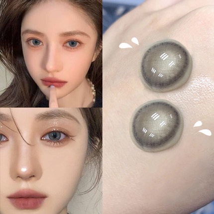 KSSEYE คอนแทคเลนส์ 50 โมเดล 0-8.00 องศา สไตล์เกาหลี 1 คู่ 2 ชิ้น - รูปที่ 5