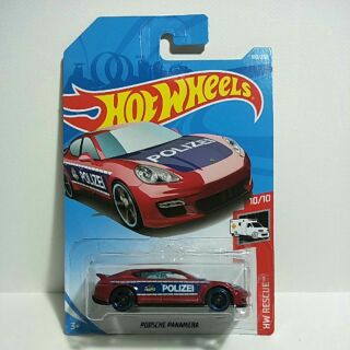 รถเหล็ก Hot wheels PORSCHE PANAMERA (lb005)