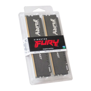 Kingston Fury Beast 32GB (2x16GB) DRAM DDR5 5200MHz Memory Kit, KF552C40BBK2-32