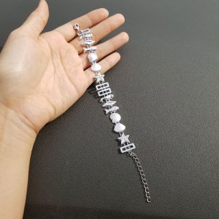 Mermaid sil bracelet