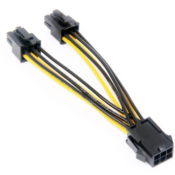 [สายแยก] การ์ดจอ 6pin to dual 6pin และ 6+2pin - C99