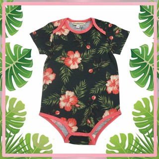 บอดี้สูทเด็กลายชบาฮาวาย Hawaii Baby Bodysuit : small but chic