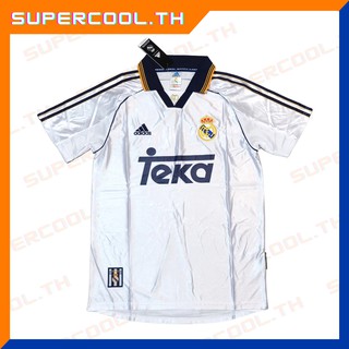 Real Madrid 1998/2000 Home เสื้อบอลเรอัลมาดริด 1998/2000 เสื้อบอลย้อนยุคเรอัลมาดริด เสื้อบอลเรอัลมาดริดเหย้า