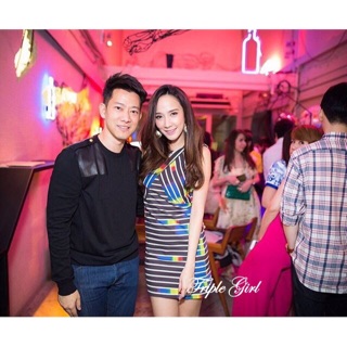 Dress ลายริ้ว