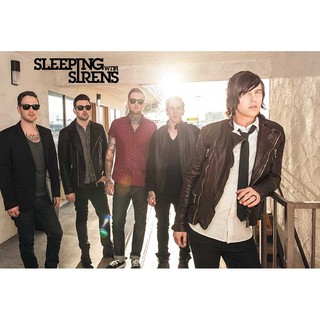 โปสเตอร์ Sleeping with Sirens สลีปปิงวิทไซเรนส์ โปสเตอร์วงดนตรี โปสเตอร์ติดผนัง โปสเตอร์สวยๆ ภาพติดผนัง poster ส่งEMSคะ