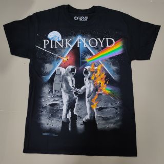 เสื้อยืดผ้าฝ้ายพิมพ์ลายเสื้อยืดผ้าฝ้ายระบายอากาศมือหนึ่ง  pink Floyd ลิขสิทธิ์แท้ ปี 2022.ถูกสุดๆS-3XL