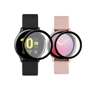 ฟิล์มกันรอยหน้าจอคาร์บอนไฟเบอร์ 3D PMMA สำหรับ Samsung Galaxy Watch Active