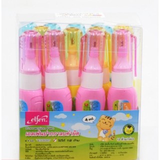 ลิควิด Elfen สั้น 4 ml. (12แท่ง/กล่อง)