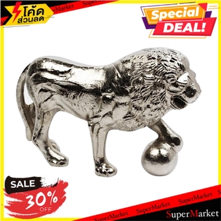 ของตกแต่งสิงโต HOME L&amp;S LION KING สีเงิน อุปกรณ์ตกแต่งบ้านอื่นๆ LION DECORATION HOME L&amp;S LION KING 29X7.5X18.5CM SILVER