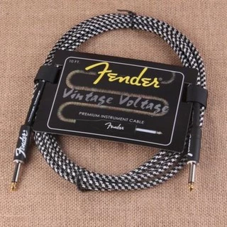 FENDER สายแจ็คกีตาร์อย่างดี 3m 6m ของแท้ หัวตรงสองด้าน