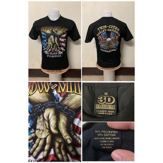 เสื้อยืดผู้ชาย เสื้อฮาเลย์ (harley davidson)  ป้าย 3D EMBLEM ผ้าบาง50/50 เสื้อผ้า เสื้อวินเทจ