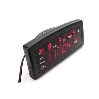 นาฬิกาดิจิตอล LED CX-868 ตั้งโต๊ะ Number Clock ตั้งโต๊ะ รุ่น NO 868 LED ขนาด 20x8x2CM