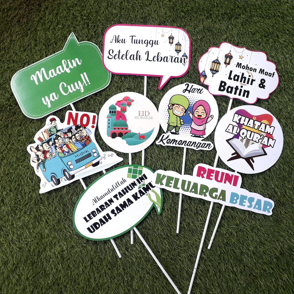 อุปกรณ์เสริม Photobooth / Photobooth Property Eid / Photoprops Eid Edition