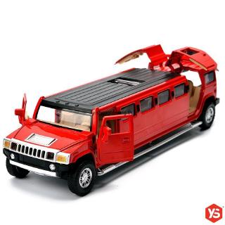 1:32 Limousine HUMMER Diecast ของเล่นโมเดลรถยนต์