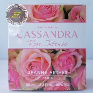 น้ำหอมฝรั่งเศส Jeanne Arthes Cassandra Rose Intense EDP 100ml กล่องซีล (โปรดทักแชทเพื่อสอบถามสต็อกก่อนสั่งซื้อนะคะ)