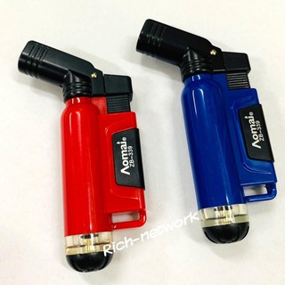 ไฟแช็ค ไฟหัวพ่น  No.89  Butane Jet Lighter Torch Turbo Pipe Lighter Mini Spray Gun Cigar Lighter Windproof