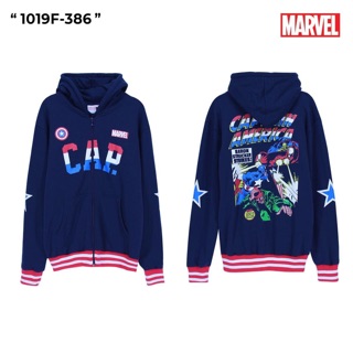 HOODIE CAPTAIN AMERICA ลิขสิทธิ์แท้ 100%