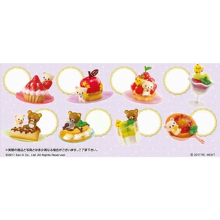 RE-MENT Rilakkuma Fruit Tappuri Yumegokochi Sweets