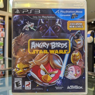 (ภาษาอังกฤษ) มือ1 Angry Birds Star Wars แผ่นเกม PS3 แผ่นPS3 (PS Move Compatible เล่น2คนได้ Angry Bird Star War)