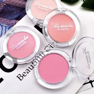 O-01🌟สินค้าพร้อมส่งLameila blusher❤️บรัชออนเเบบฝุ่น บรัชออนเนื้อเเมตต์ บรัชออนสำหรับเเต่งหน้า บรัชออนโทนส้มชมพู พีชติดทน