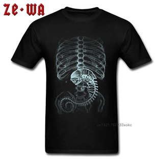 เสื้อยืด พิมพ์ลายเอเลี่ยน Creepy Camiseta 3Xl Xs สําหรับผู้ชายS-5XL