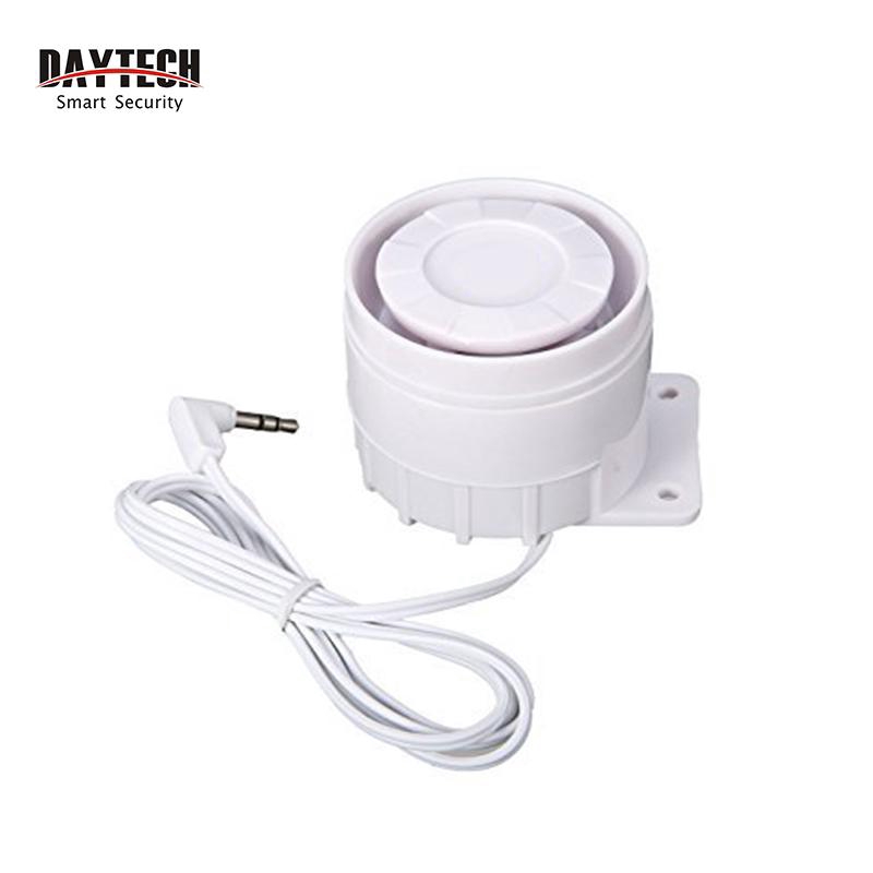 DAYTECH ไซเรนแบบมีสาย 120dB 12V สําหรับ Daytech Home Security GSM WIFI Alarm System (JH004)