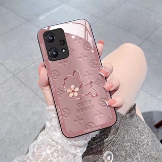 เคส Realme 11Pro plus + case Realme 9 10 Pro plus Realme C35 C55 GT NEO 3T เคสหรูหรา กระจกเหลว เคสกันกระแทก