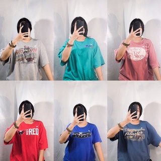🦋🦋 เสื้อยืดมือสอง ทรงoversize