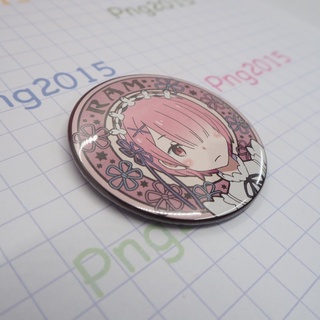 Re: Life in a Different World from Zero Art Nouveau Series Can Badge - Ram