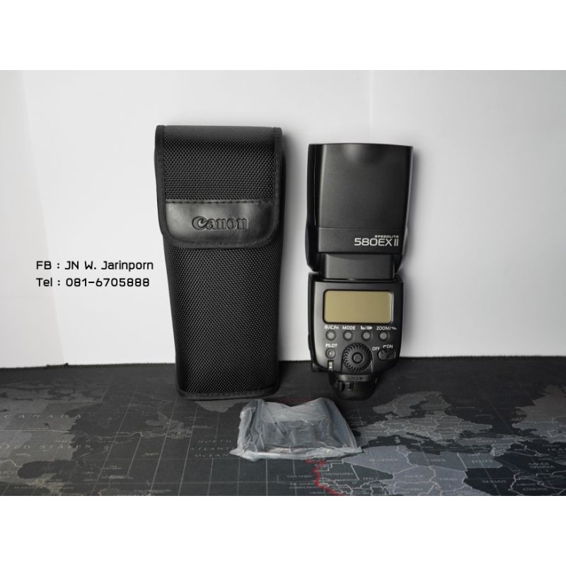 แฟลช Canon Speedlite 580EX II สภาพเหมือนใหม่ (99.99%)