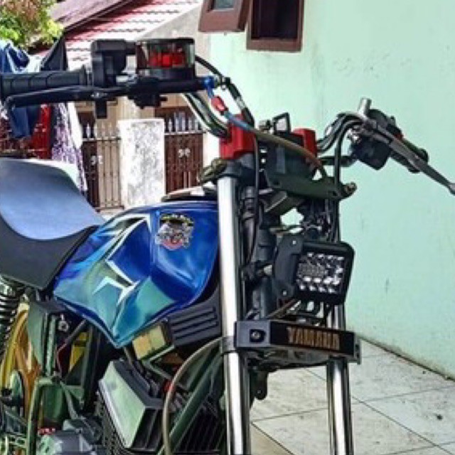 Tie yamaha rx king rx k หนวด yamaha rx king baust logo tie rxking สีทอง