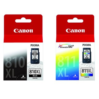 ตลับหมึกสี  จัดส่งวันเดียวกัน Canon810สีดำ811 ของแท้ ตลับหมึกเครื่องพิมพ์