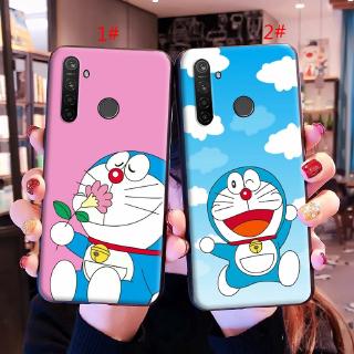 Realme 2 3 5 PRO A5 X Lite Q Soft TPU เคสลายการ์ตูนโดราเอมอน