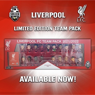 โมเดลนักฟุตบอล SoccerStarz Liverpool Team Pack 2022