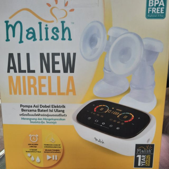 เครื่องปั๊มนมMalish All New Mirella