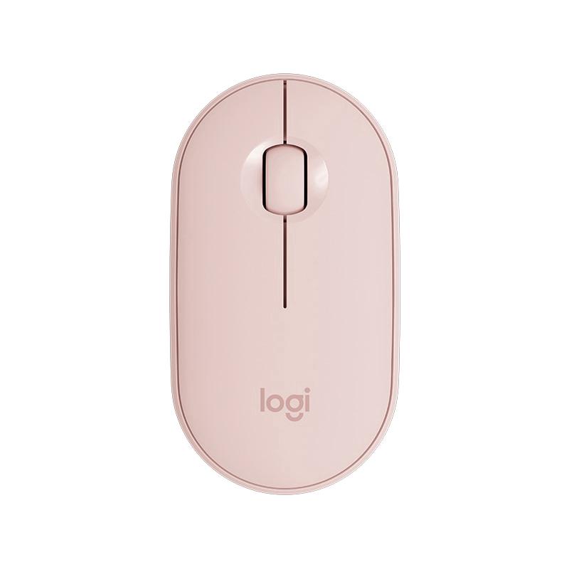 Logitech Newest PEBBLE Bluetooth Mouse Mini&Thin 1000DPI 100g High Precision Optical Tracking Unifying Colorful Mouse #1