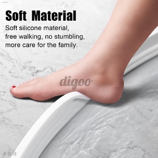 ㍿☜Rubber Silicone Shower Barrier Water Stopper Bathroom Waterproof Strip（ขายล่วงหน้า）