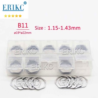 B11 Diesel Sprayer Nozzle Adjustment Gasket B11 1.15-1.43mm Injector Valve Calibration Shims Kit For Bosch Injection Was