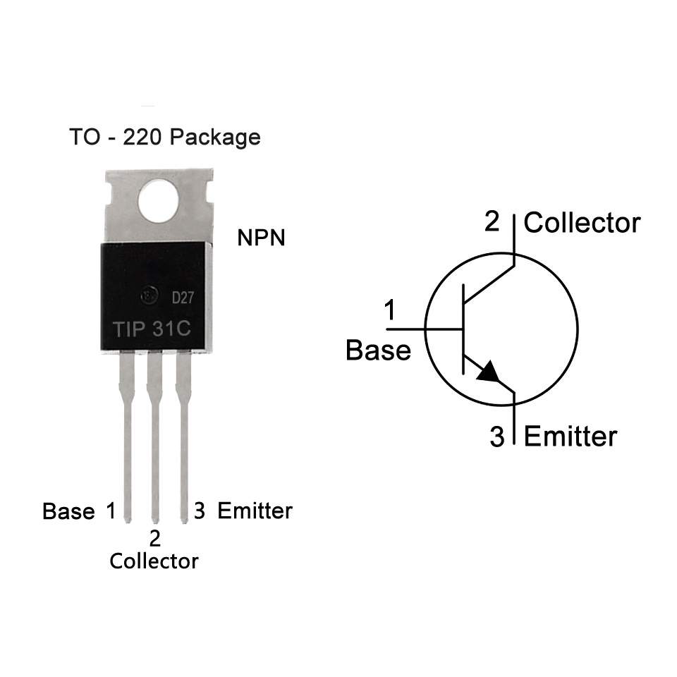ทรานซิสเตอร์ TIP29C TIP30C TIP31C TIP32C TIP41C TIP42C Tr transistor NPN PNP TO-220