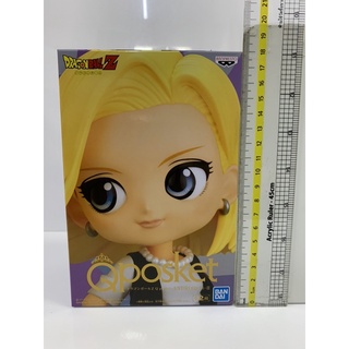 Qposket Dragon Ball Z - Android 18 II (B) แท้ มือ 1 มุมกล่องบุบเล็กน้อย