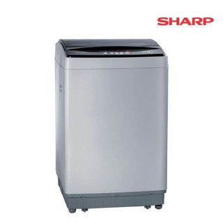 SHARP เครื่องซักผ้าฝาบน    ขนาด 11 KG. รุ่น ES-W119T-SL รับประกันมอเตอร์  10ปี