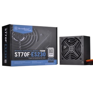 SILVERSTONE ESSENTIAL 700W 80PLUS : SST-ST70F-ES230