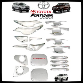 💥ของแต่งครบชุด💥 TOYOTA FORTUNER ปี 2015-ปัจจุบัน ชุดแต่ง Chromium