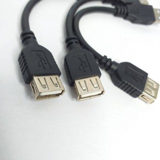 สายต่อยาว สายพ่วง ต่อ USB 2.0 USB ผู้-เมีย สำหรับเพิ่มความยาวให้สาย USB