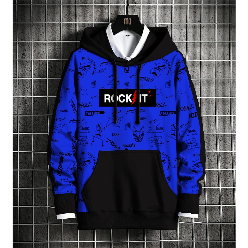 ข้อเสนอใหม่ ROCK IT MENS HOODIE COMBINATION OF MENS DISTRO HOODIE JACKETS, LATEST FLEECE MENS HODIES