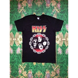 ผ้าฝ้าย 100%🎸KISS เสื้อวง Kiss สินค้านำเข้า ลิขสิทธิ์แท้S-3XL