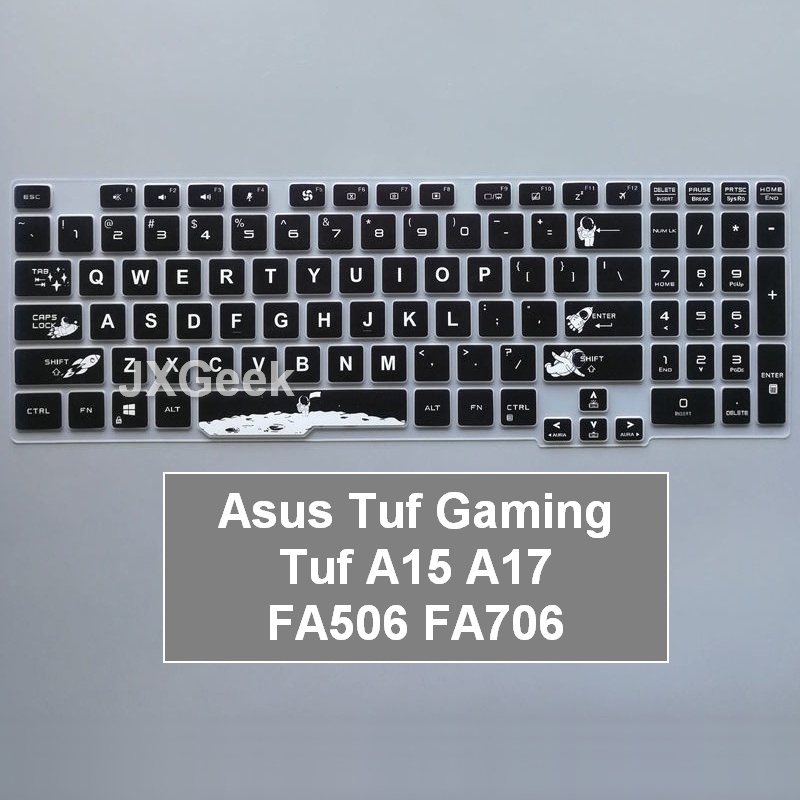 แผ่นครอบคีย์บอร์ด สําหรับ Asus Tuf Gaming A15 FA506 A17 FA706 FA506iu FA506iv Fa506ii Fa706ii FA706iu 15.6 นิ้ว #8