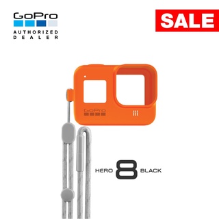 [Accesories] GoPro Sleeve+Lanyard HERO8 Hyper Orange เคสซิลิโคนกันกระแทกพร้อมสายคล้องคอสีส้ม