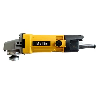 MOLITA เครื่องเจียร์ เครื่องเจียร์ไฟฟ้า ลูกหมู 4 นิ้ว 1100W รุ่น MT954 สีเหลือง ฟรี! ใบตัด 1 แผ่น
